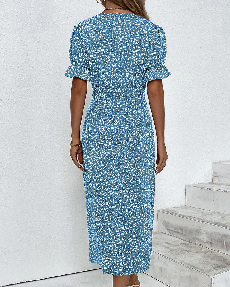 Luna | Robe Élégante avec Motifs Uniques et Tissu de Haute Qualité pour Femmes