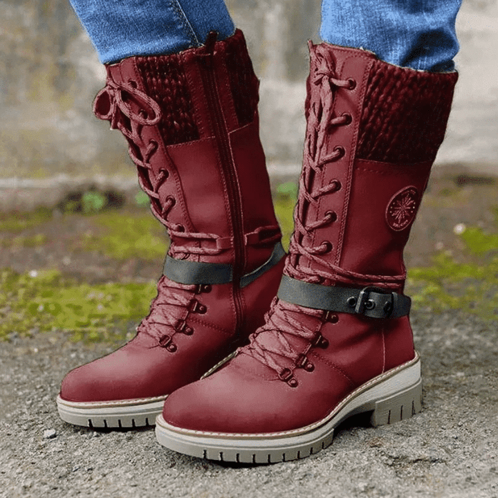 Alondra | Bottes chaudes mi-hauteur pour femmes