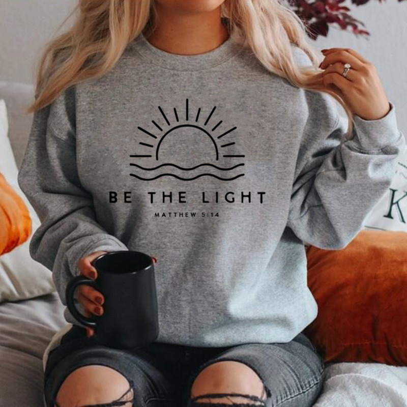 Lumière Étoilée | Sweat-shirt avec Confort Doux et Message Inspirant pour Femmes