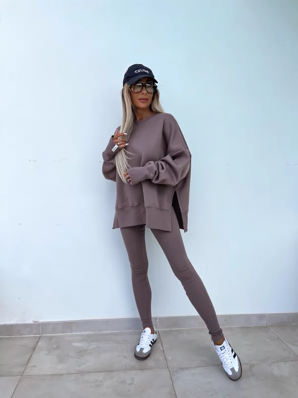 Sienna | Sweat-shirt Oversized avec Design Confortable et Manches Longues pour Femmes