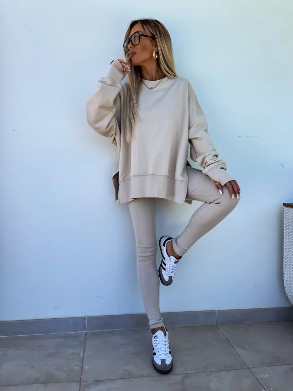 Sienna | Sweat-shirt Oversized avec Design Confortable et Manches Longues pour Femmes