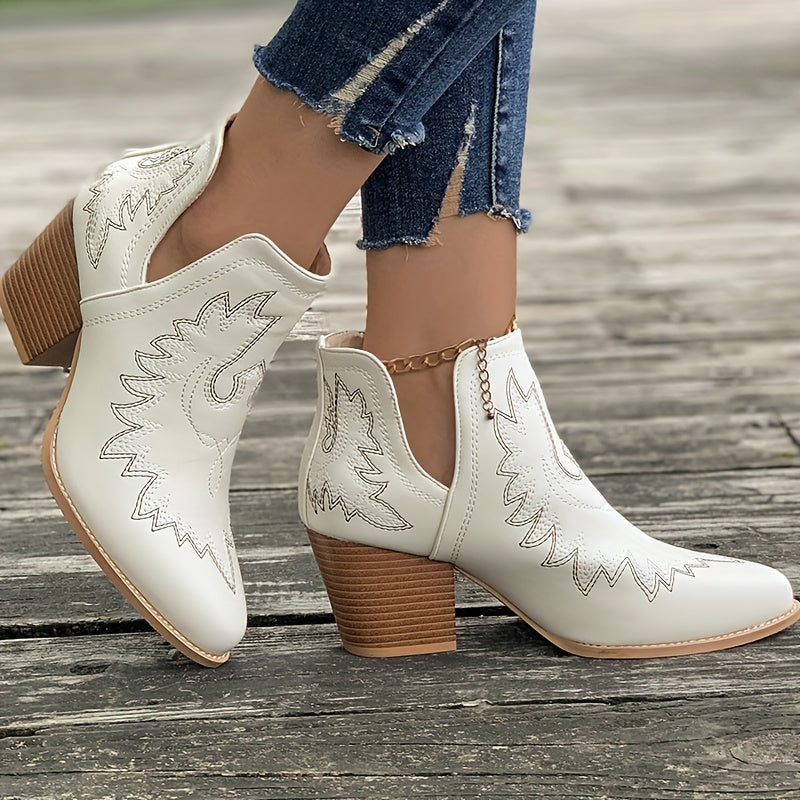 RetroVibe | Bottines à talon aiguille pour femmes