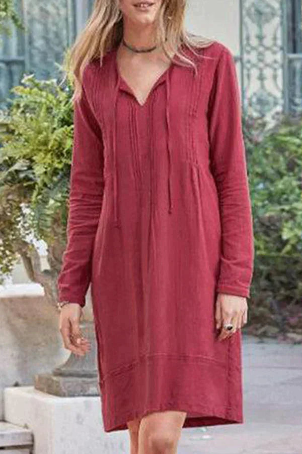 Léonie | Robe d'été avec Tissus de Haute Qualité et Motifs Uniques pour Femmes