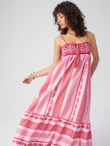 Lunaire | Robe d'été avec Tissus de Haute Qualité et Motifs Variés pour Femmes