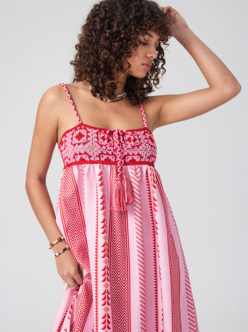 Lunaire | Robe d'été avec Tissus de Haute Qualité et Motifs Variés pour Femmes