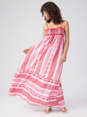 Lunaire | Robe d'été avec Tissus de Haute Qualité et Motifs Variés pour Femmes