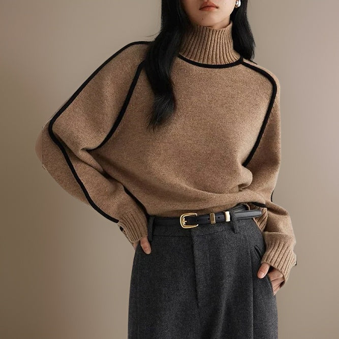 Elara | Pull à col roulé avec Confort et Élégance pour l'Hiver
