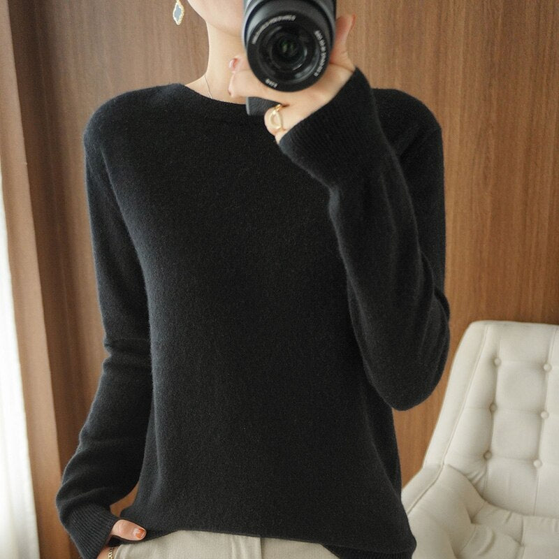 Léonie | Pull en Cachemire avec Douceur Luxueuse et Design Élégant pour Femmes
