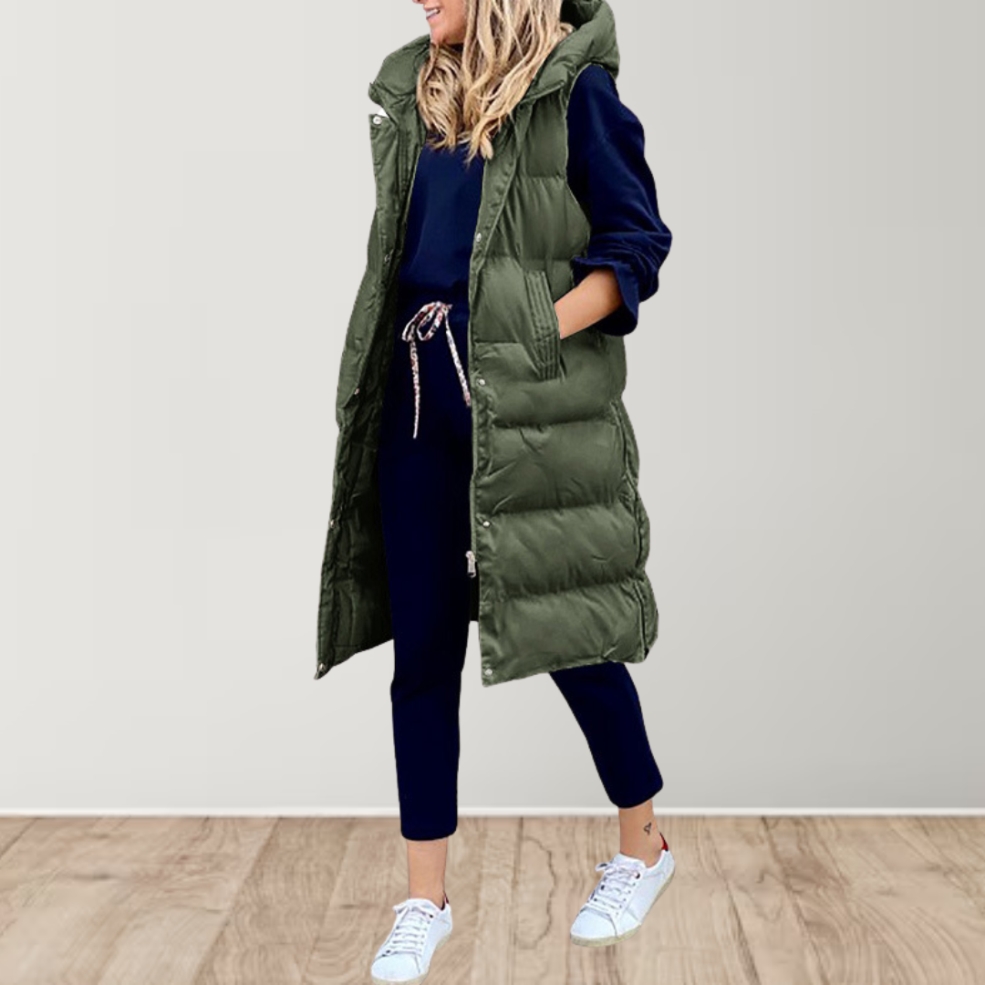 Alyssa | Gilet Long avec Design Élégant et Confort Optimal pour Femmes