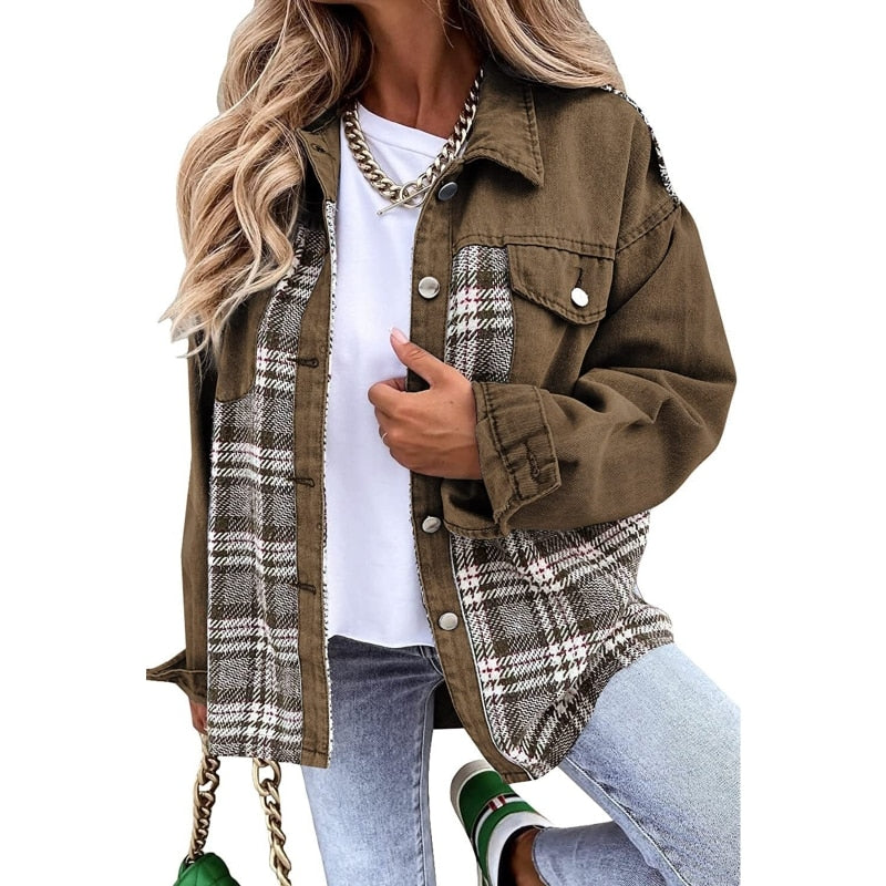 Sélène | Veste en jean avec Style Élégant et Confort Optimal pour Femmes