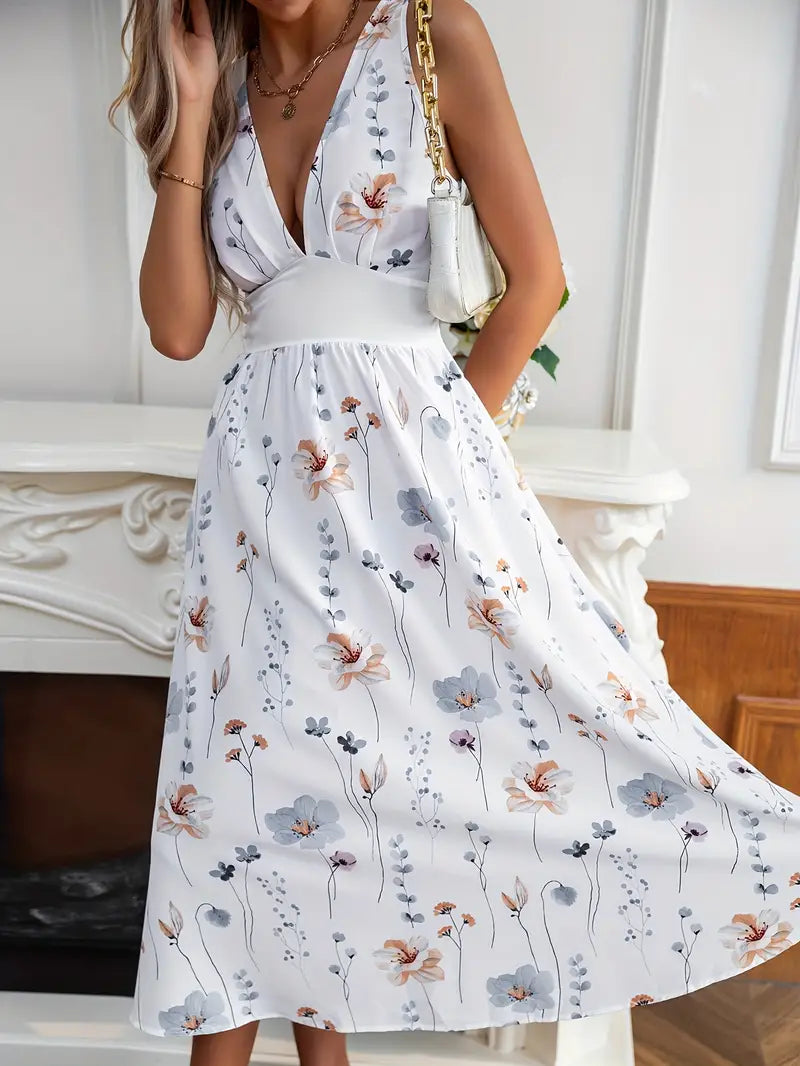 Ariane | Robe Élégante avec Motifs Variés et Tissu de Haute Qualité pour Femmes