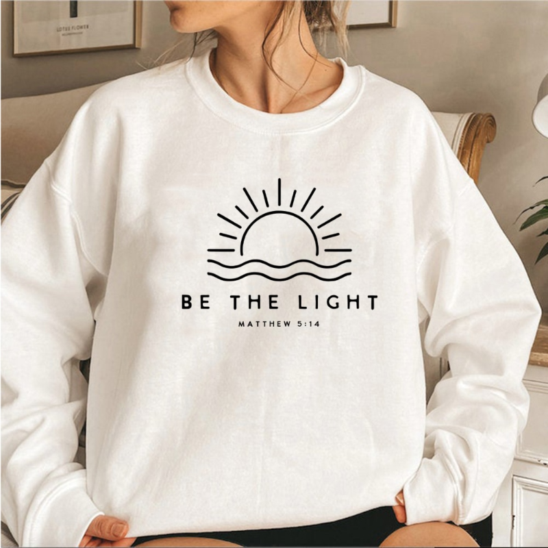 Lumière Étoilée | Sweat-shirt avec Confort Doux et Message Inspirant pour Femmes