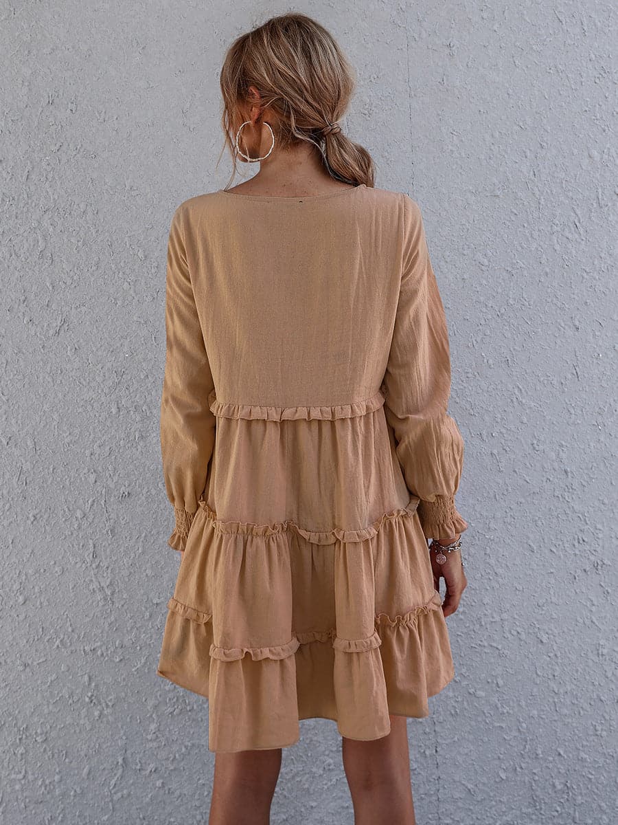 Melissa - Robe d'été courte à volant