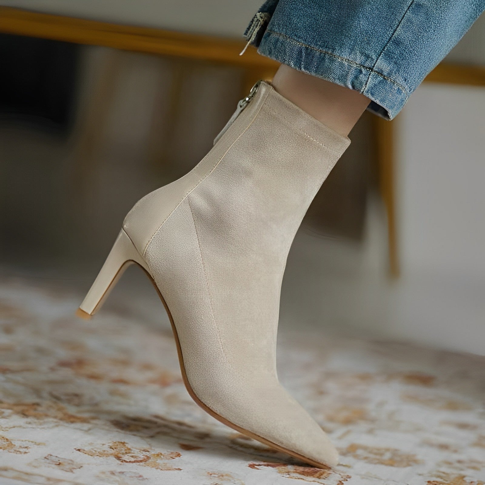 Vivienne - Bottes élégantes à fermeture éclair pour femmes avec style