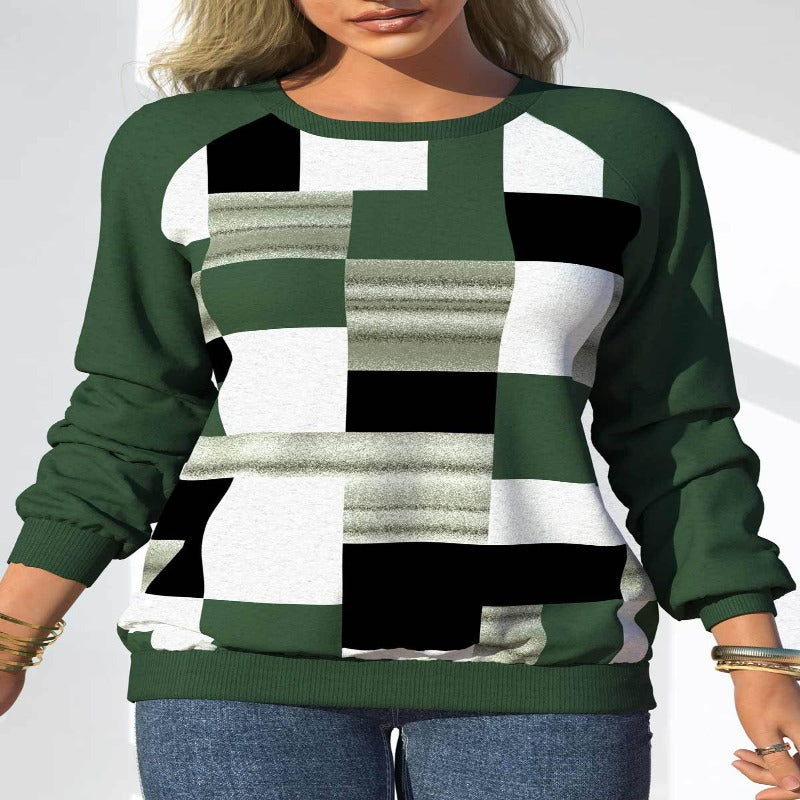 Léandre | Pull Carrelé avec Coton Doux et Design Élégant pour Printemps et Automne