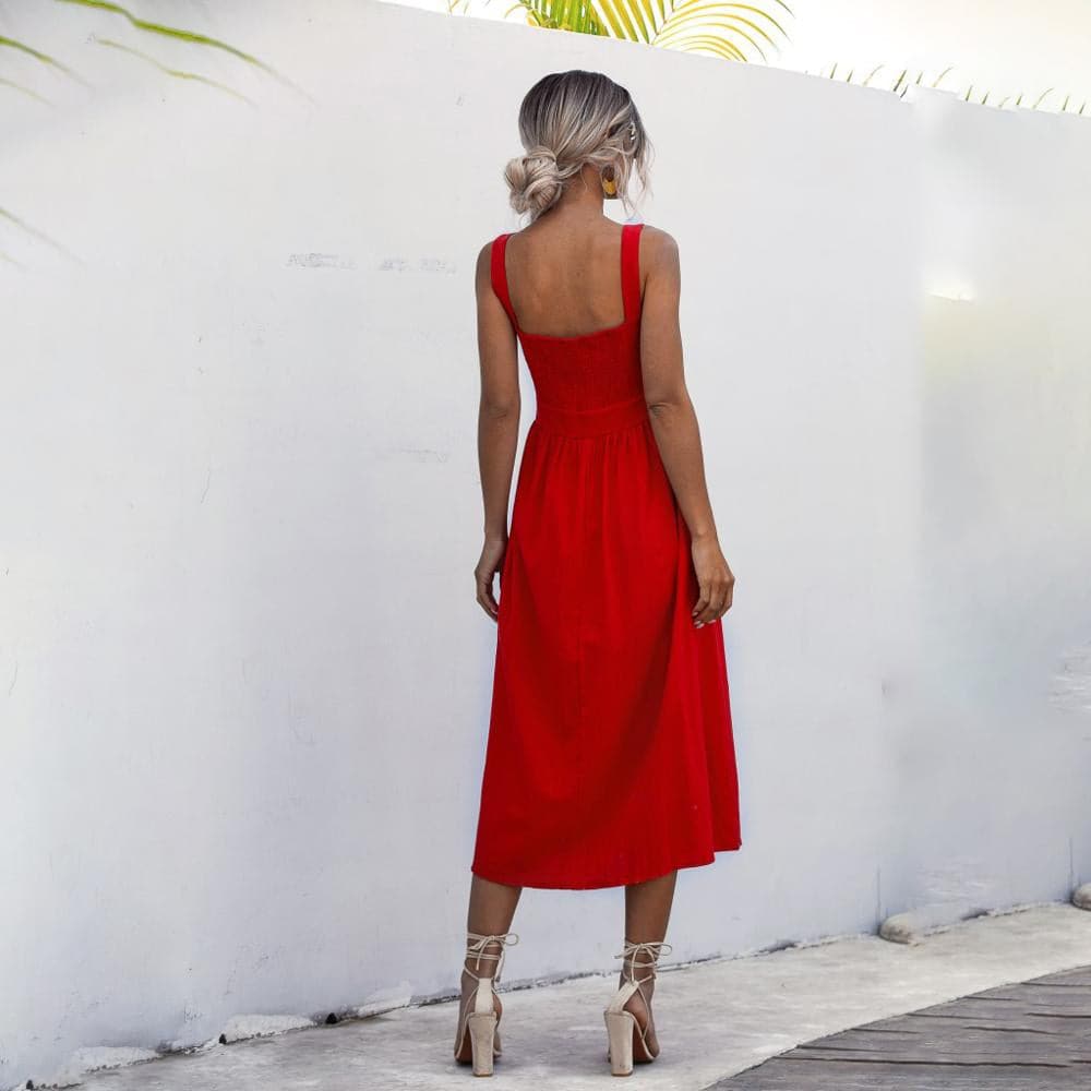 Lara - Élégante robe sans manches pour l'été