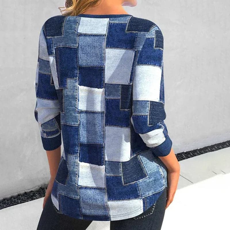 Ida - La blouse vintage à carreaux
