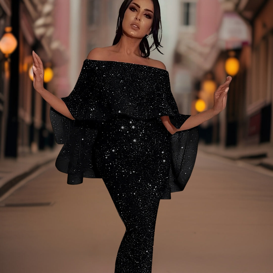 Elysia | Robe de soirée avec Silhouette A-ligne et Tissu de Haute Qualité pour Femmes