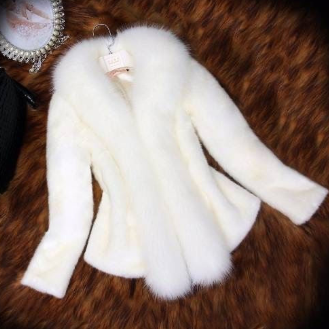 Dora - Manteau d'hiver en tissu doux