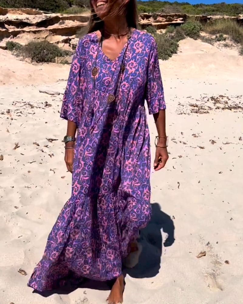 Lidia - Robe d'été aérienne et ample
