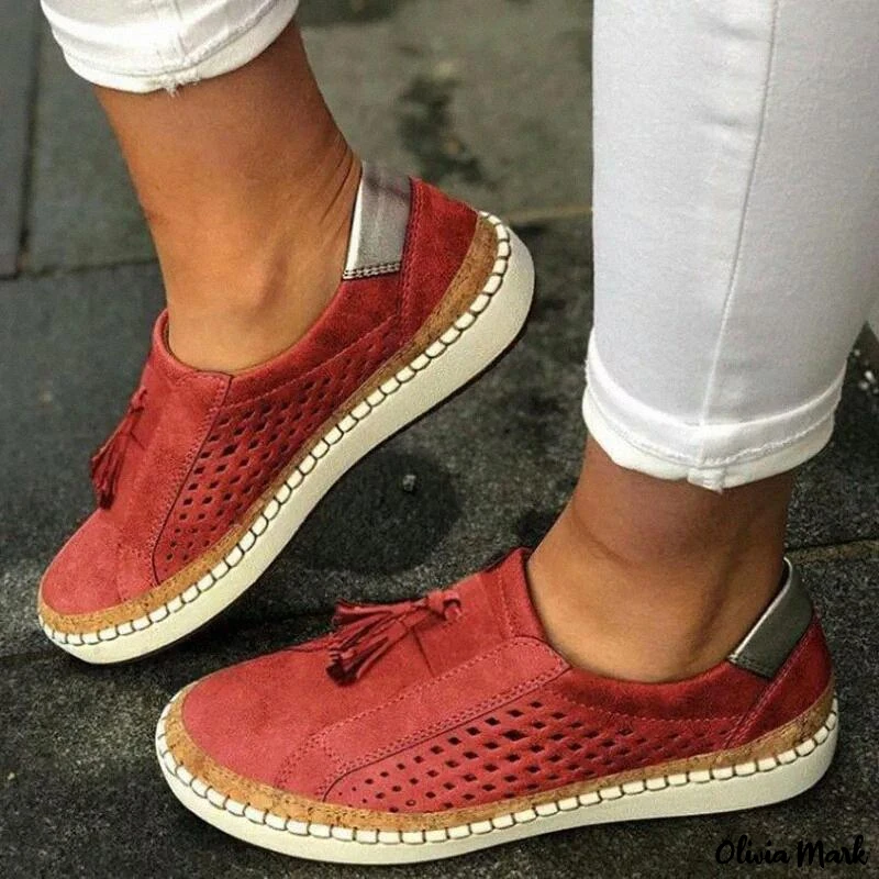 Loafers à glands : des slip-on casual stylés avec un talon bas