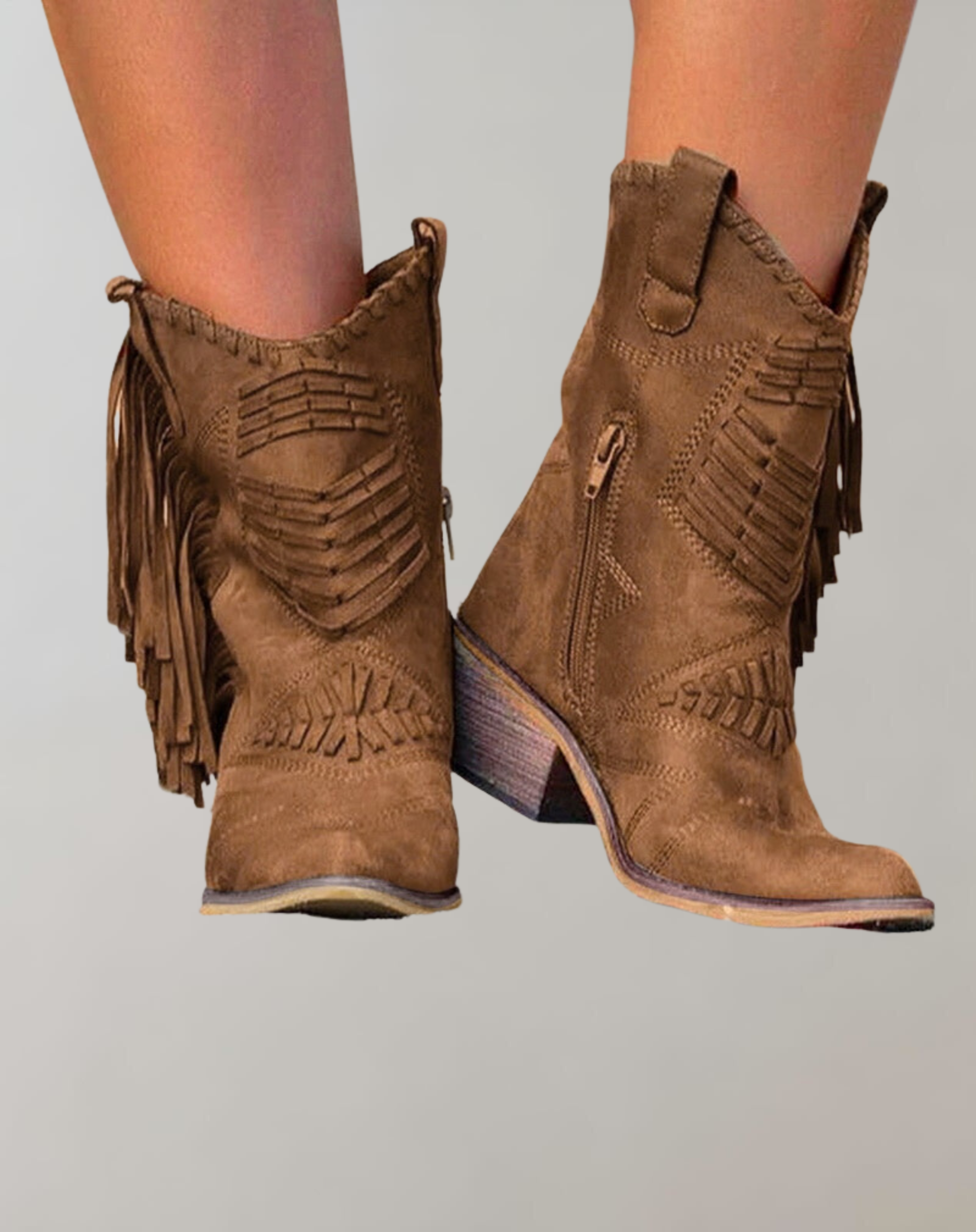 Karlene | Bottes à franges Western Cowgirl