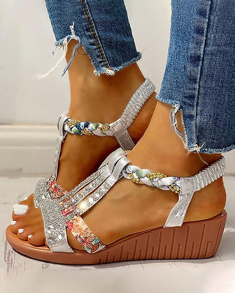Sandales de style bohème pour un style sans effort