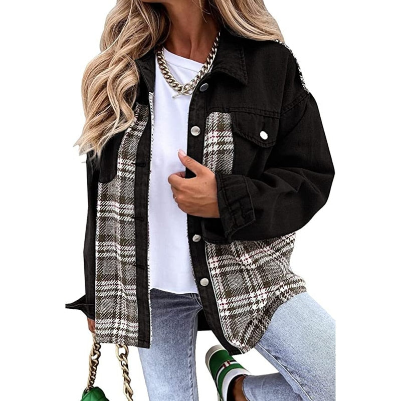 Sélène | Veste en jean avec Style Élégant et Confort Optimal pour Femmes