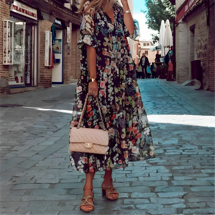 Claire - Robe élégante et luxueuse