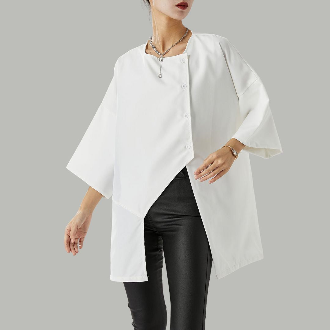 Lunaire | Blouse Asymétrique avec Design Unique et Confort Optimal pour Femmes