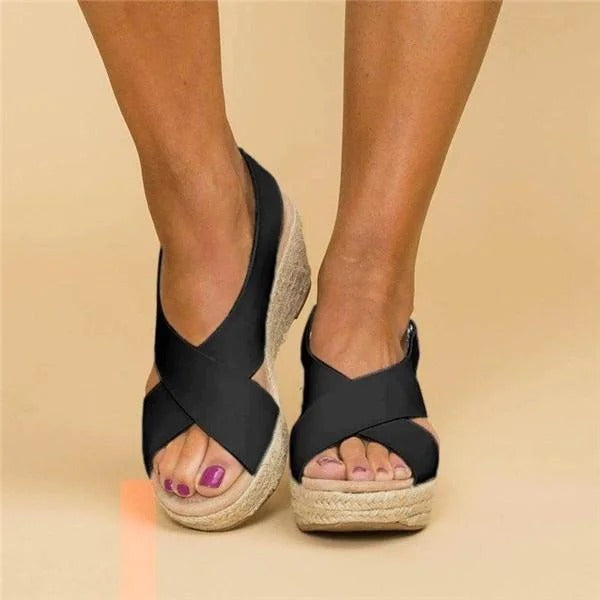 Zheng | Sandales espadrilles élégantes