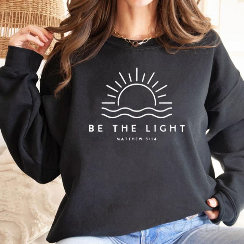 Lumière Étoilée | Sweat-shirt avec Confort Doux et Message Inspirant pour Femmes