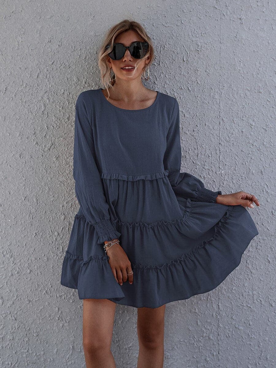 Melissa - Robe d'été courte à volant