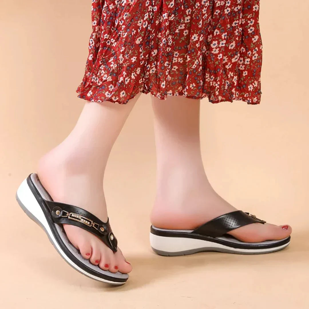 Yustina | Chaussons pour femmes avec semelle intérieure