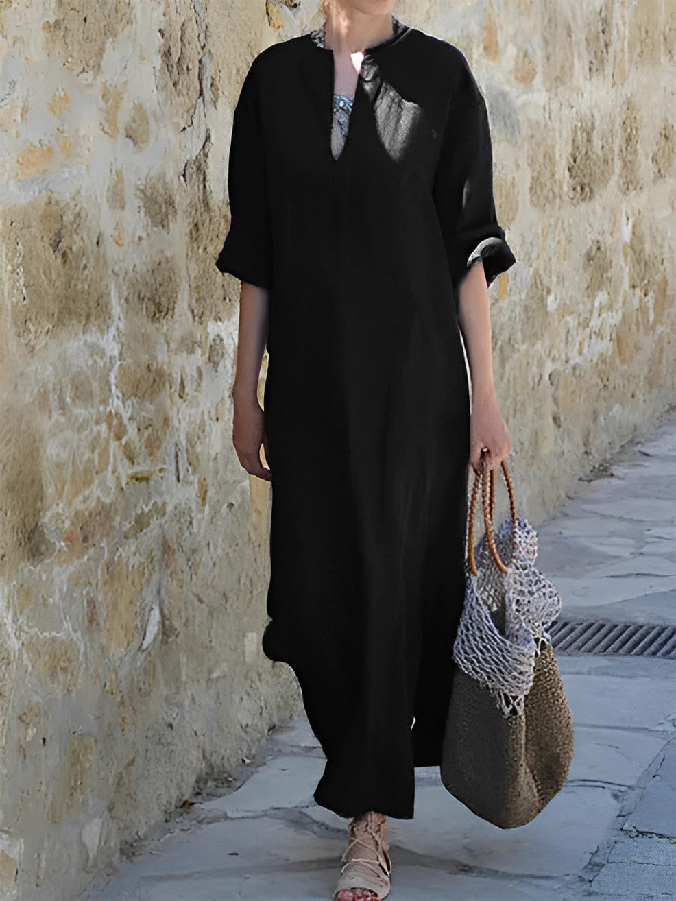 Livia | Robe Maxi avec Confort Optimal et Style Éternel pour Femmes