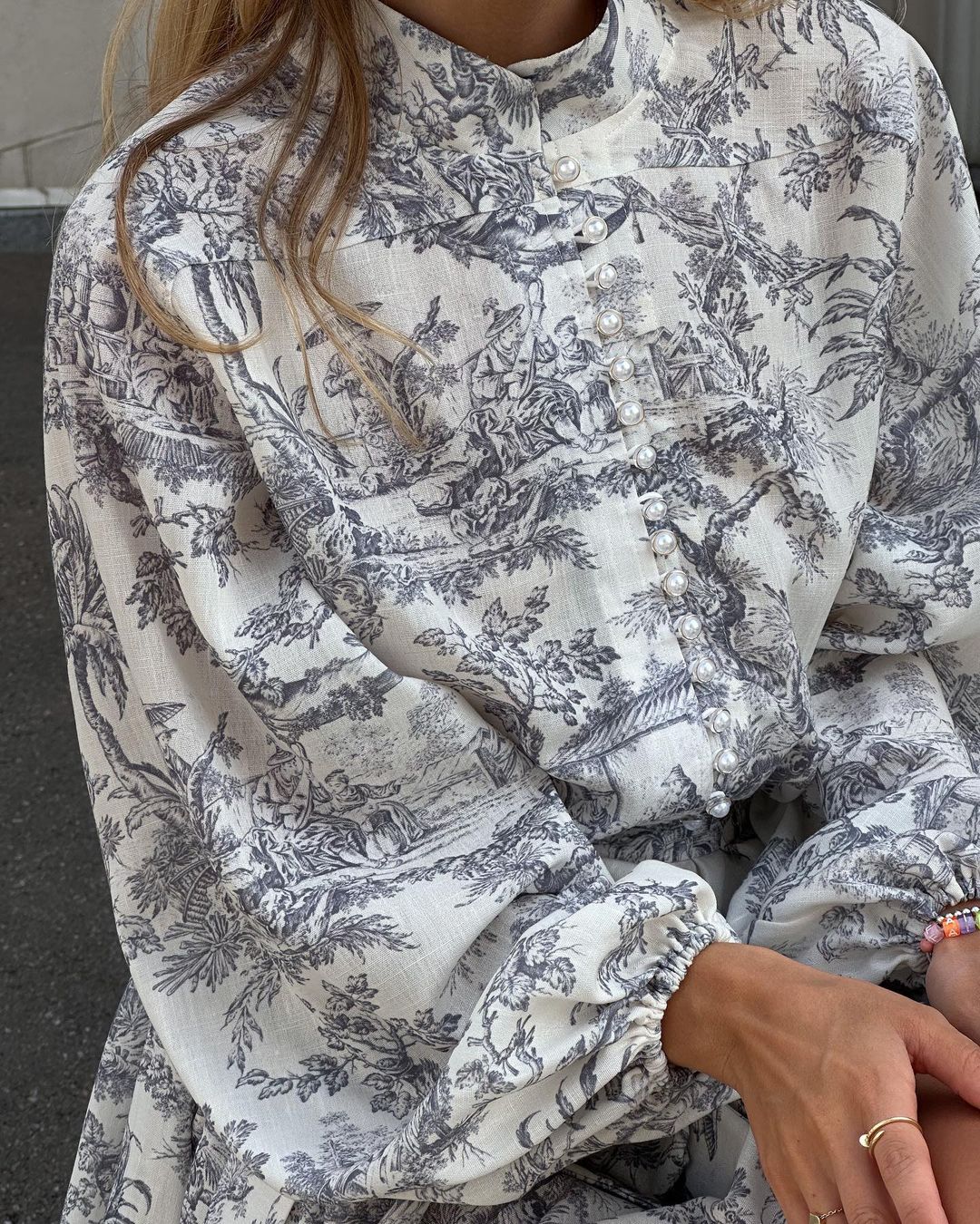 Liora | Robe à Imprimé Bohème avec Tissus de Haute Qualité et Motifs Uniques pour Femmes