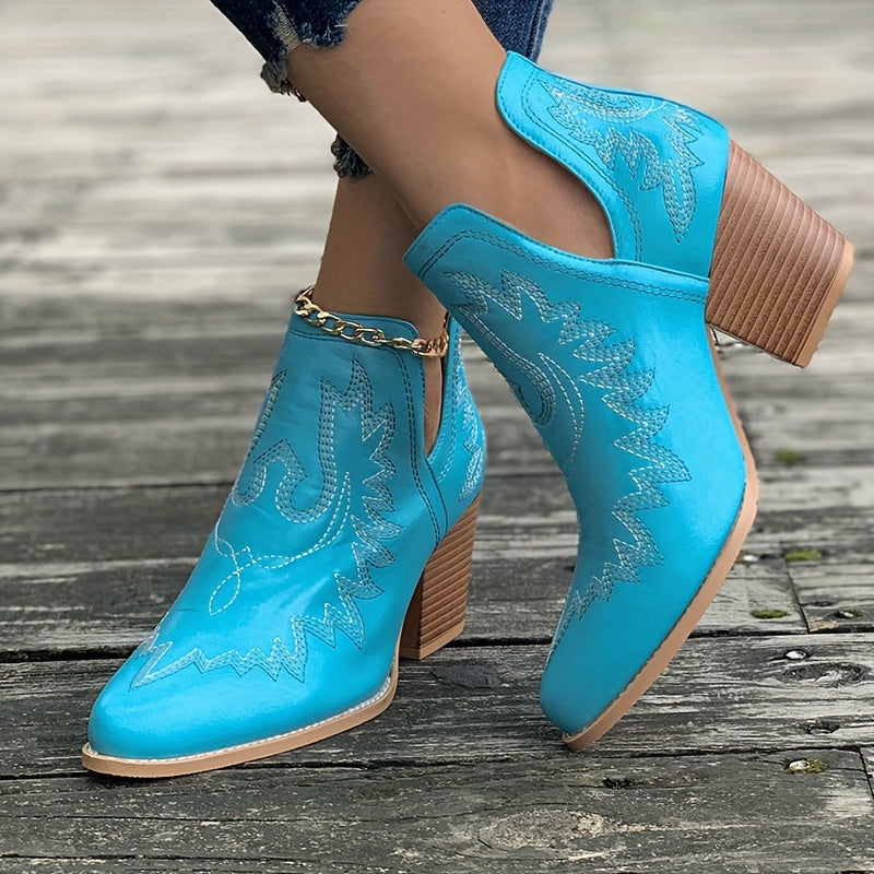 RetroVibe | Bottines à talon aiguille pour femmes