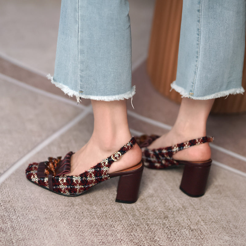 Lunaire | Sandales à pompon avec Style Élégant et Confort Optimal pour Femmes