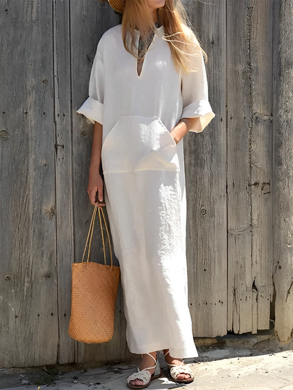 Livia | Robe Maxi avec Confort Optimal et Style Éternel pour Femmes