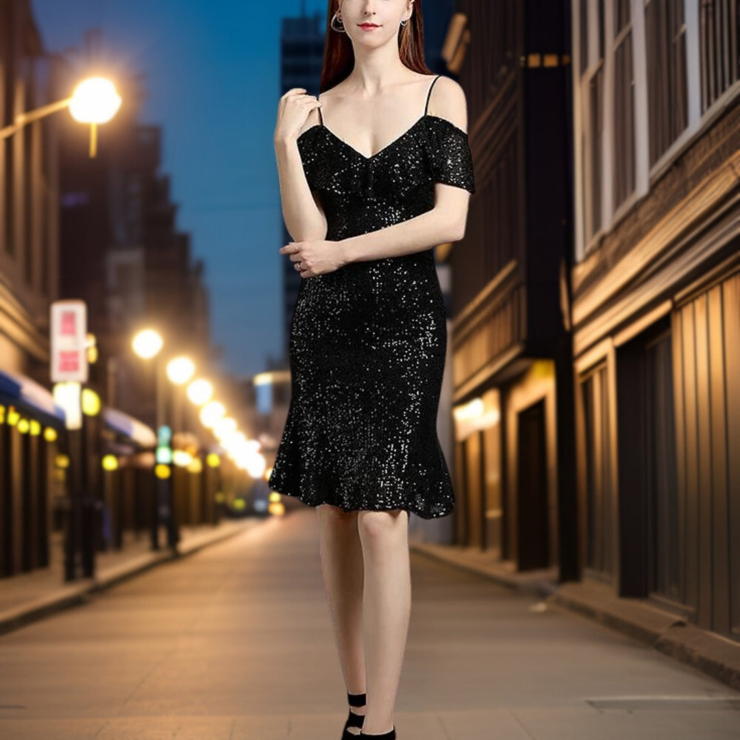 Léona | Robe de cocktail avec Design Exquis et Tissu de Haute Qualité pour Femmes