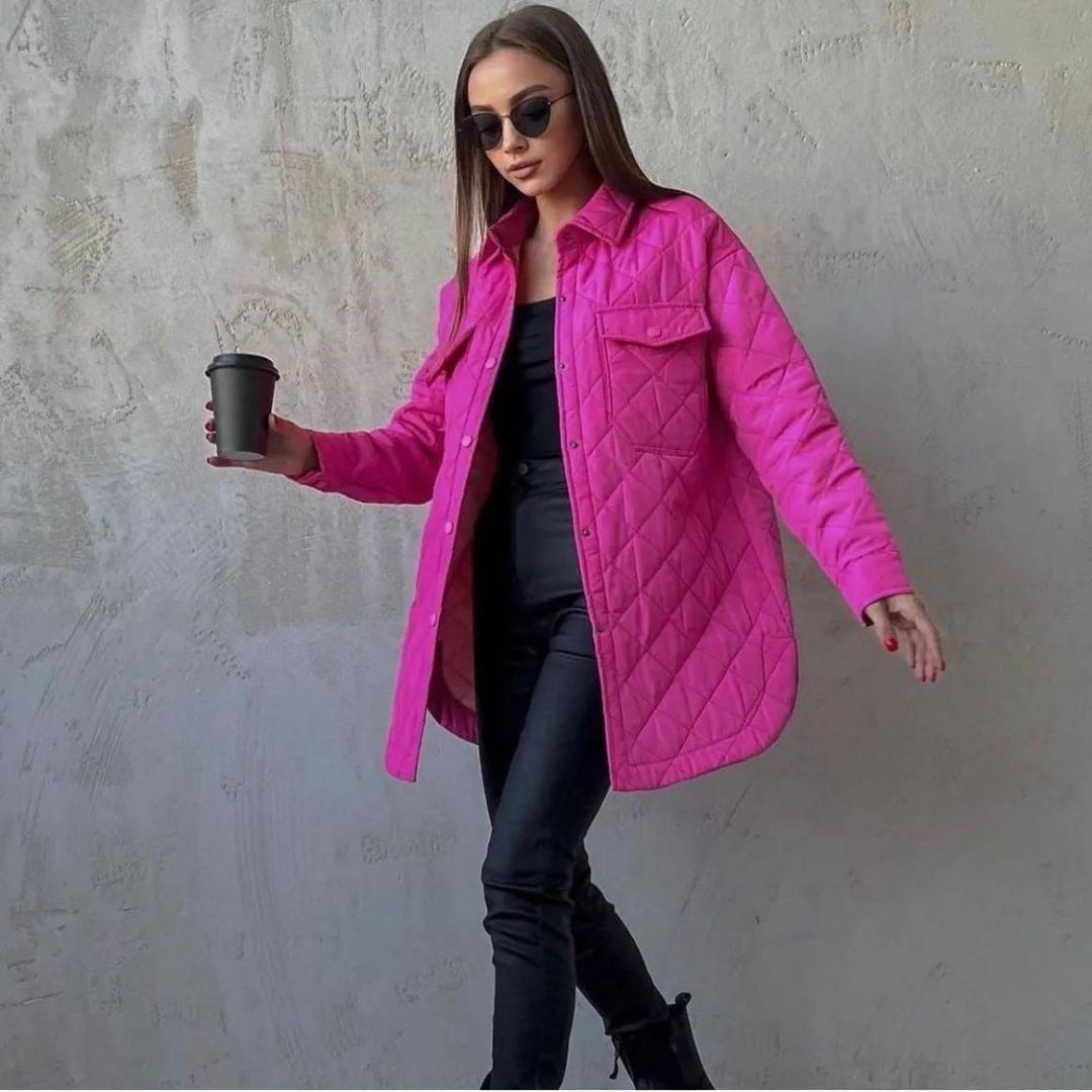 Luna | Veste Matelassée avec Style Élégant et Poches Pratiques pour Femmes