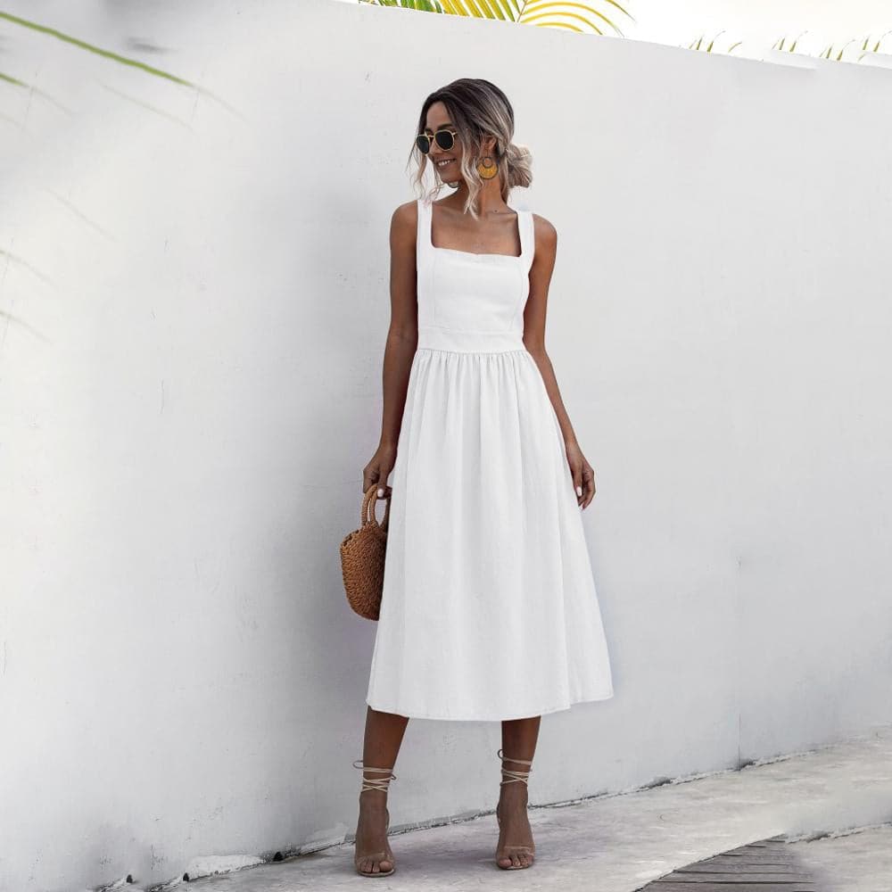 Lara - Élégante robe sans manches pour l'été