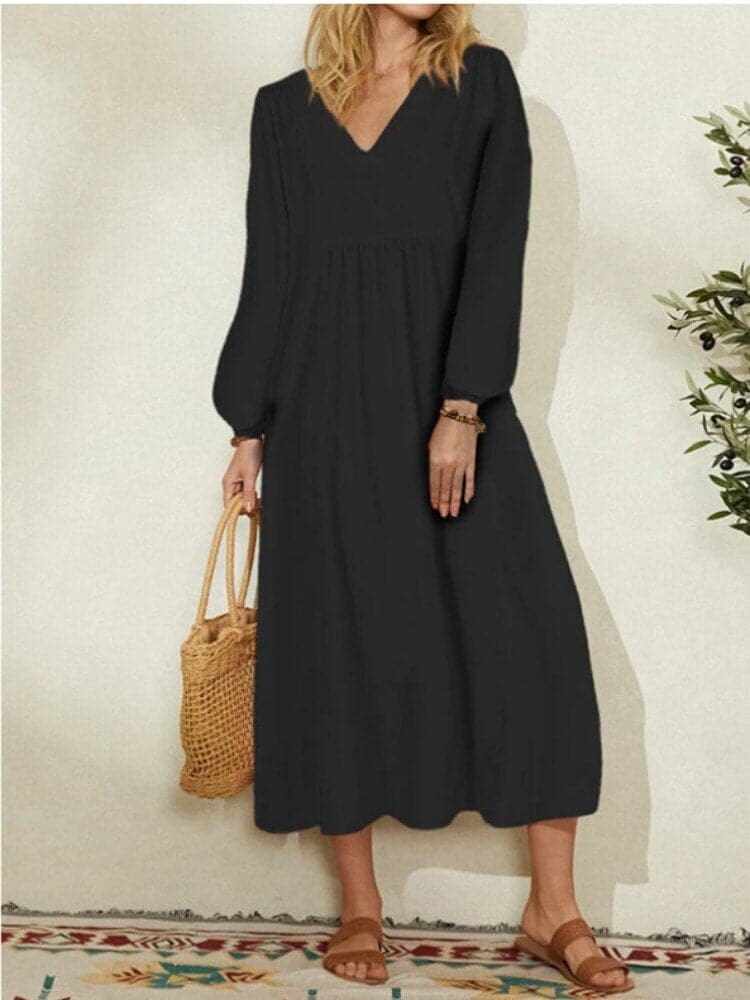 Ellen - Élégante robe maxi pour l'été