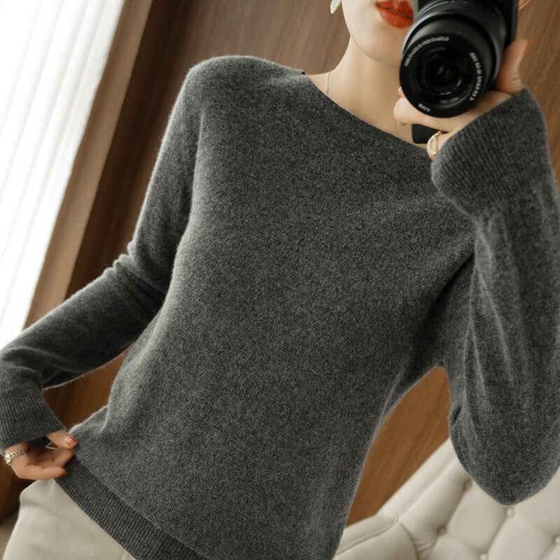 Léonie | Pull en Cachemire avec Douceur Luxueuse et Design Élégant pour Femmes