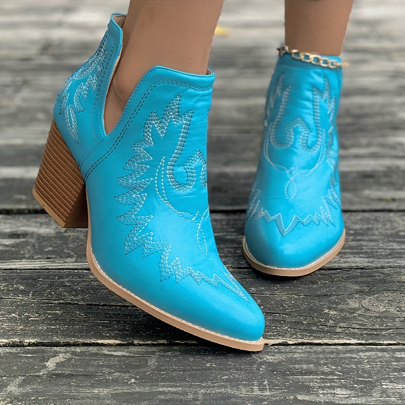 RetroVibe | Bottines à talon aiguille pour femmes