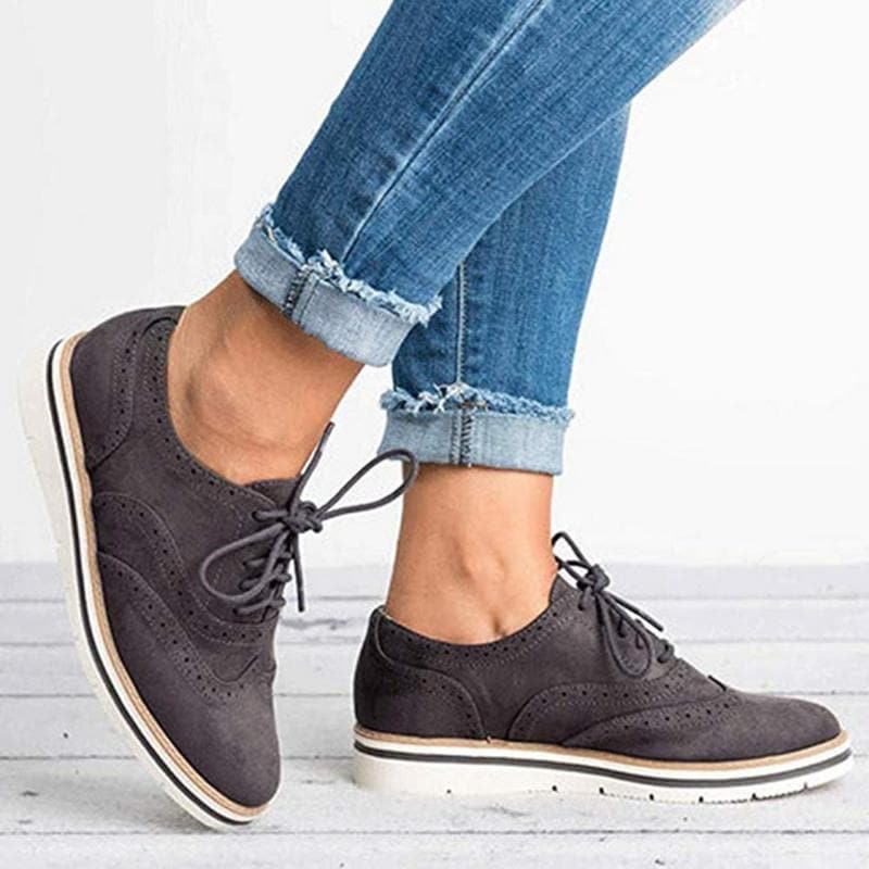 Jenni - Élégantes chaussures en cuir avec lacets