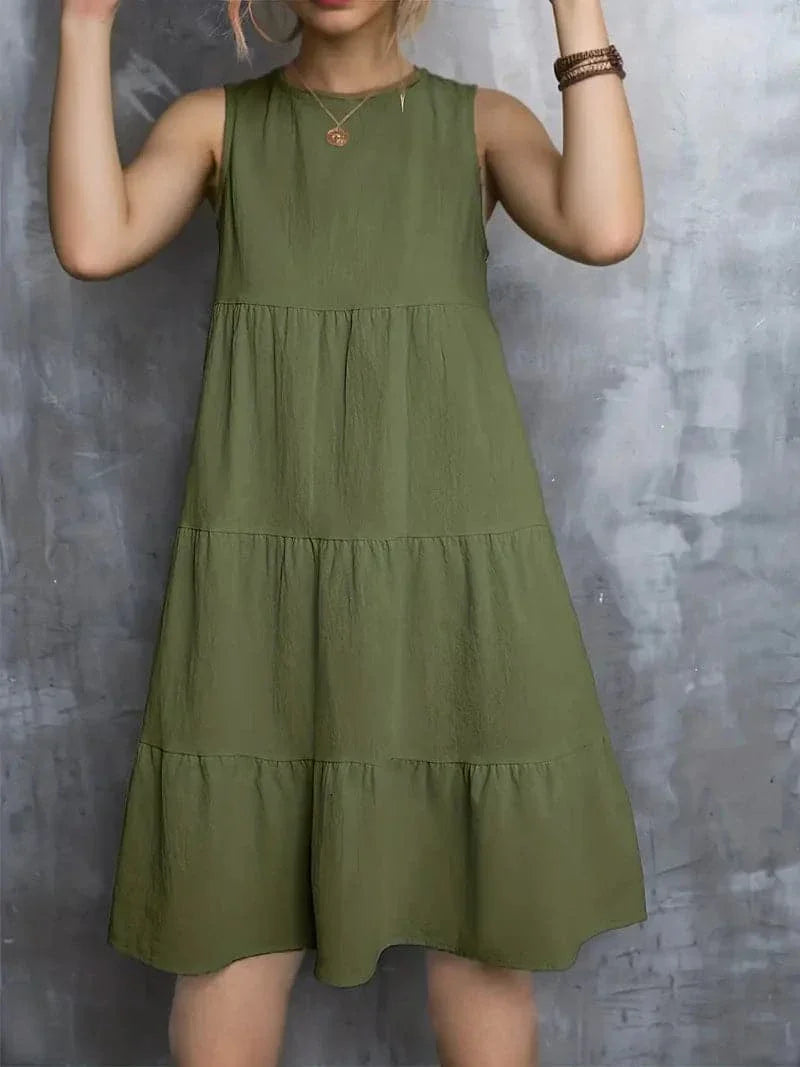Luisa - Robe ample à col rond
