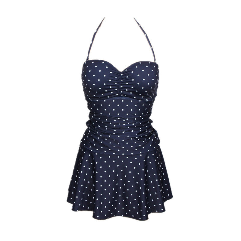 Maya | Bikini à Pois avec Tissu Luxueux et Bretelles Réglables pour Femmes