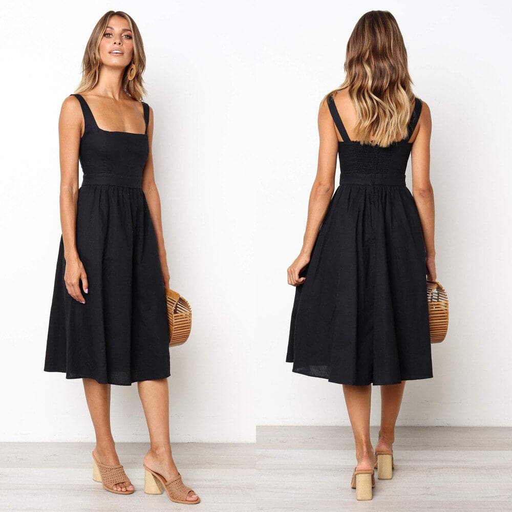 Lara - Élégante robe sans manches pour l'été