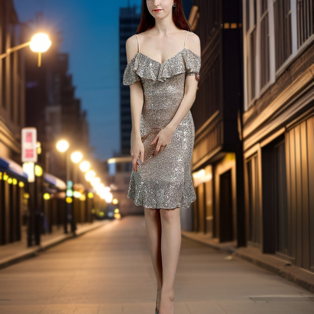 Léona | Robe de cocktail avec Design Exquis et Tissu de Haute Qualité pour Femmes